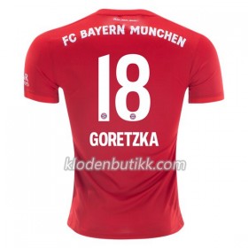 FC Bayern München Leon Goretzka 18 Hjemme Fotballdrakt 2019-2020 Kortermet